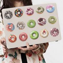 50Pcs Colored Donut Stickers Dessert Stickers Food Stickers Baking Stickers Cute Stickers Transparent Stickers Bulk Stickers Vinyl Waterproof Stickers For Journaling Computer Scrapbook Luggage Water Bottle Phone
