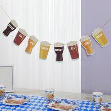 1 Set Bendera Hiasan Pesta Oktoberfest, Spanduk Huruf - MultiWarna - View 7