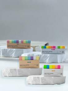 800 张盒装便利贴、索引标签、阅读便利贴、记号笔、自粘页面标记、索引贴纸、透明防水便利贴、学校用品、返校