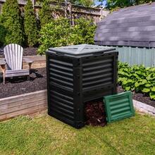 GOFLAME Large Outdoor Compost Bin 300L For Kitchen Waste And Garden Scraps - Green - View 1