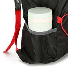 1 件耐用轻便的尼龙背包，适合露营、徒步旅行和旅行 - 15 英寸多隔层设计、可调节肩带、反光功能、多种颜色可选，旅行背包