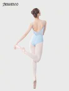balletto Adult Ballet Dance Leotard - Lace Leotard Camisole, Snug Fit For Training, Audition, Gymnastics