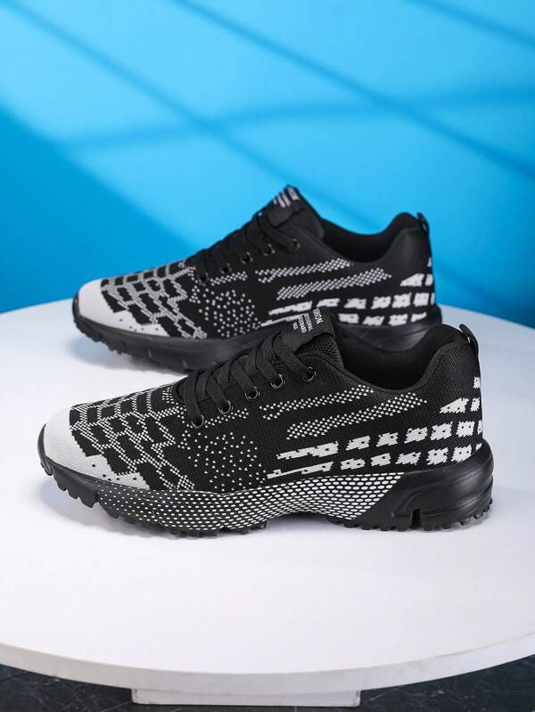 Summer New Men's Casual Shoes, Mesh Breathable Shoes, Lightweight Soft Soles, Fashion Versatile Running Sneakers, Suitable For All Seasons