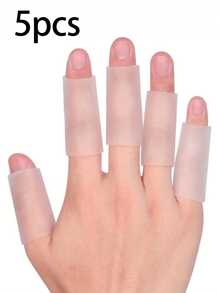 Cubierta protectora de silicona para dedos, cubierta para dedos antiresecamiento y humectante, cubierta para dedos anti abrasión y antihielo para escribir, cubierta para dedos anti lesiones y anti dolor