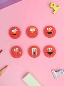 Hasbro 1 Pc Sesame Street Mini Badge Blind Box - Cute Badges For Backpacks And Clothes, Great Gift For Friends, Dress Accessories Pin (Random Delivery)