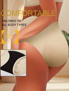 QUASTI 4pcs Women'S Physiological Panties- Ultra Comfortable, Leak Protection, Moisture Wicking, Odor Control, Designed For Menstrual Comfort And Light Incontinence - Multicolor - View 4