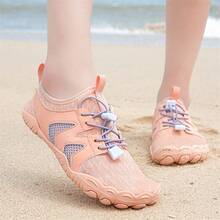 Women Barefoot Shoes Quick Dry Non-Slip Five Finger Shoes Outdoor  Lightweight Sneakers Wading Swimming Barefoot Aqua Shoes - 杏色 - 查看 2