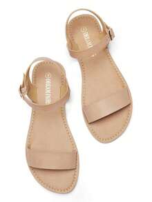 Women's Hoboo-New Flat Sandal - Apricot - View 7
