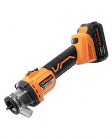 DOVAMAN 20V Brushless Drywall Cut-Out Tool, 30,000 RPM, Adjustable Depth, 98% Dust Collection, LED, With Battery, Charger & Bag - Black - View 3