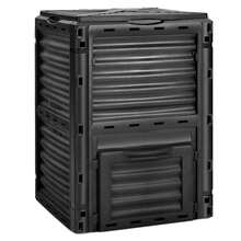 GOFLAME Large Outdoor Compost Bin 300L For Kitchen Waste And Garden Scraps - Black - View 3