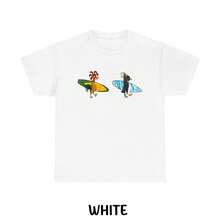 Cody Maverick & Chicken Joe Surfs Up Unisex-Shirt, Funny Shirt, Shirt - White - View 1