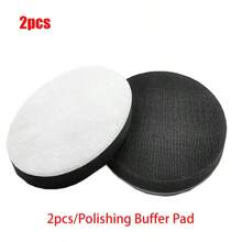 4 Inch Hook And Loop Pad - M10 Thread, Suitable For Cordless Drill/Angle Grinder - Electric Grinder Hook And Loop Disc, Buffing Pad, Self-Adhesive Plate, Angle Grinder Grinding Disc, Electric Drill Grinding Disc, Sandpaper (P60/P120/P240/P230/P600) Applicable For - Wood, Metal And Auto Polishing