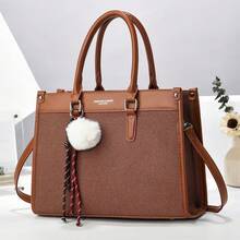 Women Top Handle Bags - 黑色 - 查看 4