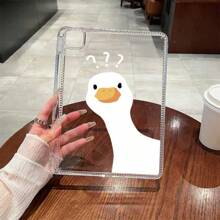 Étui de protection transparent en cristal pour iPad, panneau arrière en acrylique, avec fente pour stylet, convient pour la 11e génération (A16) de 11 pouces, pour iPad Air 7, pour iPad 2020/2021/2022 Pro 11 pouces/Mini 7/6, pour iPad 10e génération, pour iPad 7/8/9 génération 10,2 pouces/Air 11 (M2) 2024 (M3) 2025 et autres modèles d'étuis de protection pour tablette, anti-pliure, anti-chute
