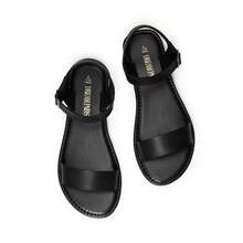 Women's Hoboo-New Flat Sandal - Black - View 7