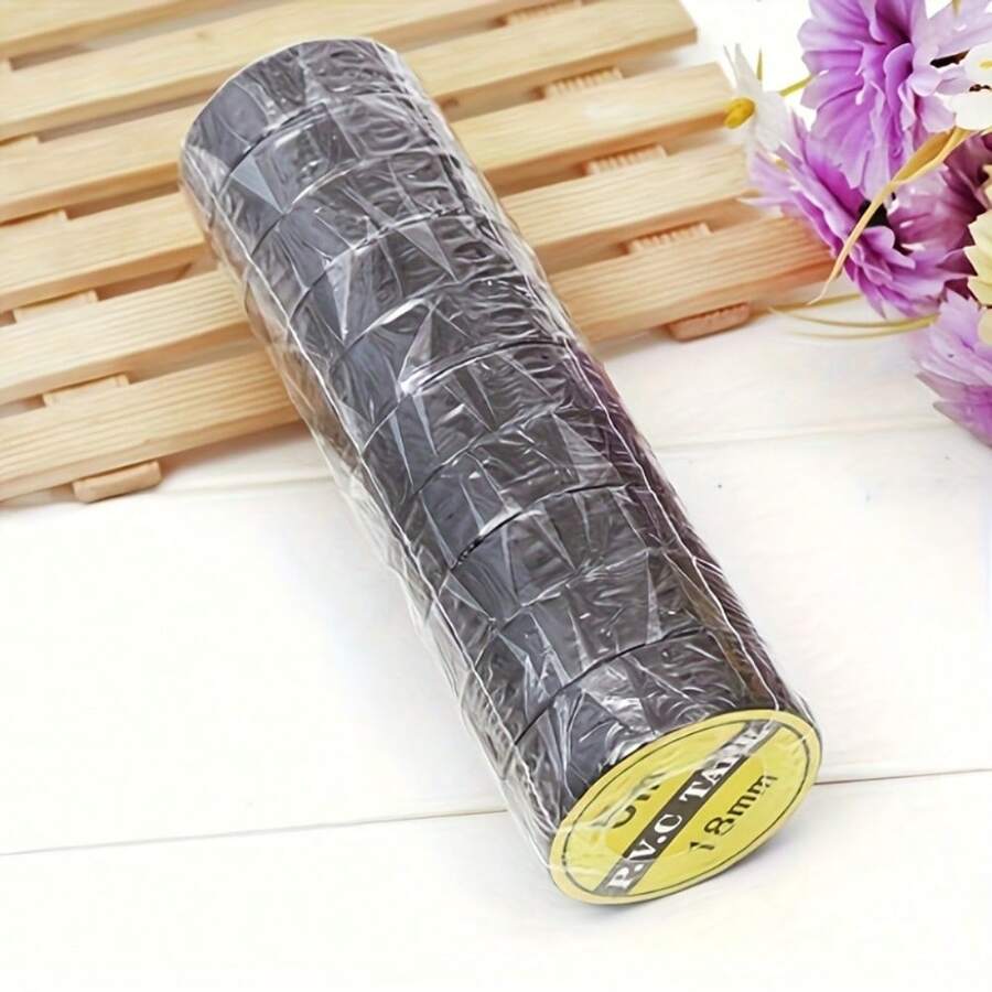 1 Roll Black Rubber Insulation Tape, Heat Resistant, Waterproof, Cold Resistant, Suitable For Industrial Use, Durable And Flexible, Ideal For Electrical Wiring, Household Appliances And Machinery. Please Check Size Chart Before Ordering (Very Important)