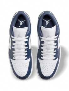 AIR JORDAN 1 低帮 - 午夜藍 - 查看 3