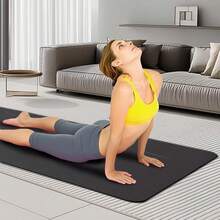 1pc Folding Yoga Mat Thick Yoga Mat TPE Yoga Mat Comfortable No-Slip Yoga Mat Soft Cushion Fitness Mat Double-Sided Anti-Slip Yoga Mat Squat Pad Exercise Mat For Suitable For Hot Yoga Sports Fitness, Fitness Floor Mat , Gym Set ,Suitable For Gift Giving,Mother's Day Gift, Birthday Gift, Christmas Gift,Gymnastics, Exercise, Pilates, Workout At Home