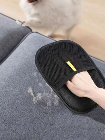 2/1pc Reusable Cat Gloves,Pet Cleaning Gloves,Remove Pet Hair From Sofa,Clothes,Sheets,Anti-Static Hair Removal Gloves,Household Cleaning Products,Gloves,Cats,Pet Cleaning Accessories,Cleaning Supplies,Anti-Scratch And Anti-Bite,Universal Cleaning Supplies For Dogs And Cats,Individually Wrapped,Pet Massage Gloves,Household Cleaning Gloves(Note: Use By Brushing Back And Forth With Your Hand.)