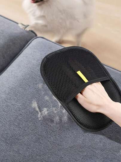 2/1pc Reusable Cat Gloves,Pet Cleaning Gloves,Remove Pet Hair From Sofa,Clothes,Sheets,Anti-Static Hair Removal Gloves,Household Cleaning Products,Gloves,Cats,Pet Cleaning Accessories,Cleaning Supplies,Anti-Scratch And Anti-Bite,Universal Cleaning Supplies For Dogs And Cats,Individually Wrapped,Pet Massage Gloves,Household Cleaning Gloves(Note: Use By Brushing Back And Forth With Your Hand.)