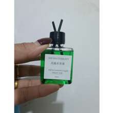 1 pieza Nuevo difusor de fragancia repelente de mosquitos, con aroma a hierba de limón, fragancia de larga duración para el hogar, dormitorio, baño, desodorante, ambientador, estilo y color aleatorios, varilla difusora de fragancia