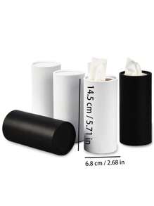 1 buc suport pentru cutie de șervețele auto cu hârtie absorbantă, recipient cilindric pentru tuburi de șervețele de călătorie cu design creativ, pentru suport de pahare auto, cilindru de șervețele auto, baie, bucătărie, sufragerie