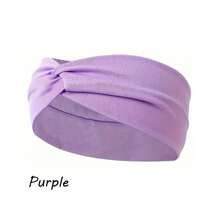 1pc Personalized Embroidered Name/Letter/Pinyin Sports Sweat-Wicking Headband, Women Fitness/Yoga Embroidery Headwrap, Anti-Sweat Hairband For Workout, Outdoor, Home, Simple Design & Elastic - Multicolor - View 17