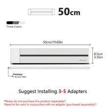 Track Socket 歐標電源插座延長器，附 USB Type C 轉接頭，高功率壁掛式，適用廚房、辦公室、居家電路翻新，可拆卸插頭，省空間，易安裝，多功能快充接口，現代白色飾面 - 白色 - 查看 16