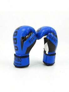 男女通用拳击手套，适用于拳击、踢拳、综合格斗、泰拳、沙袋训练 - 彩色 - 查看 6