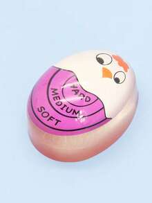 1个鸡蛋计时器，变色鸡蛋计时器 - 精确测量煮蛋时间，食品安全计时工具，轻松煮出完美鸡蛋，方便餐厅使用，灵敏的指示器显示鸡蛋的熟度，变色指示器会在鸡蛋煮熟时发出提示，适合家庭、宿舍使用，变色厨房小工具