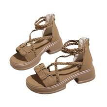 Women Walking Shoes - 卡其色 - 查看 7