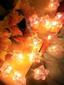 1 Stück romantische LED Fee-Lichterkette in Herzform, dekorative Beleuchtung für Zuhause Schlafzimmer, 3D Kunst Dekor Thema, batteriebetrieben, perfekt für Valentinstag, Geburtstag, Hochzeit, Muttertag, Innen- und Außengarten, Weihnachten, Feiertagsparty, Blumen, Geschenke & Deko, traumhafte Atmosphäre, 150/300 cm - Rosa Liebesherz - Übersicht 13