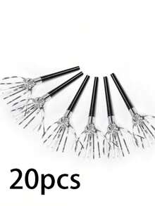 10 件黑色和金色啦啦队口哨，派对发声口哨，圣诞派对礼物