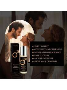 1 Flasche 10ml Pheromon Parfümöl für Frauen & Männer Cologne - langanhaltender Duft, frische & natürliche blumige Noten für Frauen, geeignet für Dates und den täglichen Gebrauch, um Selbstvertrauen und eleganten Charme zu steigern