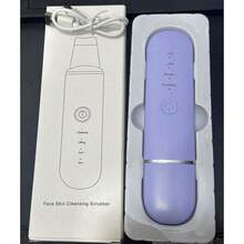 Ultrasonic Skin Cleaner - USB Rechargeable, Vibrating Facial Scraper Blackhead Remover, Spatula Cleaner Exfoliating Face Lifting Skincare Tool, Affordable Skincare Device - Multicolor - View 9