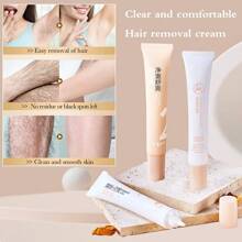 1 Conjunto (Cuidados com a Remoção de Cabelos - Remoção de Cabelos Suave - Kit Completo de Reparo de Remoção de Cabelos) Creme Depilatório Aplicável em Todo o Corpo, Axilas, Braços e Pernas, Suave e Não Irritante, Kit de Remoção de Cabelos Rápida e Suave