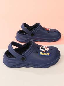 Children's Hole Fall And Winter Warm Cave Shoes For Boy And Girl Children