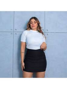 Saia Alfaiataria Curta C/ Short Justa + Meia Calça 180 Fios Festa Junina Arraiá