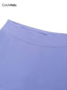 Catch Halo A-Line High Waist Tennis Skirt With Pockets - Tummy Control & Built In Shorts Anti Flash Lining Pleated Athletic Skirt | 4-Way Stretch Breathable Fabric Fashion Atheleisuire Sport Mini Skirt For Gym, Tennis, Golf, Yoga (Lavender, S~2XL)
