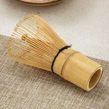 1PC Authentic Bamboo Matcha Tea Whisk For Perfect Froth Cups - Easy To Use And Clean - Handmade Traditional Japanese Matcha Whisk For Green Tea Lovers - Multicolor - View 3