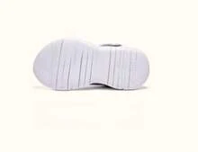 Skechers Zapatos deportivos informales para niños con suela gruesa, transpirables y con cierre de gancho y bucle de color degradado