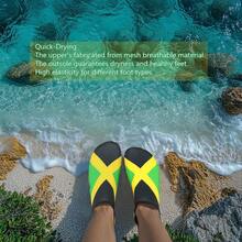 Water Shoes For Women And Men Quick-Dry Swim Beach Shoes For Outdoor Surfing Yoga Exercise Jamaica Flag Caribbean Regga - 和 - 查看 8