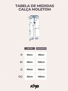 CRTZ 100% Cotton Straight Sweatpants