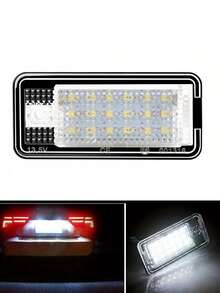 2pcs LED License Plate Lights Are Compatible With AUDI For A3, S3, A4, S4, A6, C6, A8, S8, Q7 - Multicolor - View 10