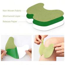 50/100/150PCS Wormwood Knee Patch, Wormwood Knee Patch, Wormwood Back Patch, Wormwood Neck Patch, Wormwood Hot Patch, Moxibustion Patch, Joint Patch, Hot Compress Patch, Cervical Patch, Suitable For Daily Use