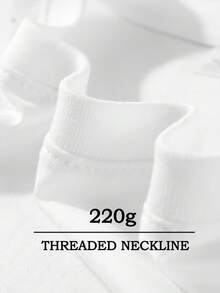 [Valentine's Day Couple Tee] Valentine's Day Couple T-Shirt - 220G Print Round Neck Short-Sleeved For Men And Women - My Heart Belongs To Her-He Print, Anniversary Gift, Casual Sports Loose Fit - Phụ nữ da trắng - Xem 4