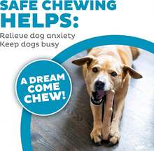 Outward Hound Dogwood Wood Durable Dog Chew Toys, Real Wood &Amp; Calming Hemp, 2-Pack, Medium