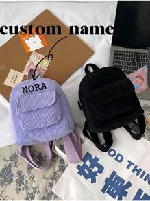Personalized Kids Mini Backpack, Custom Name Bag,Personalized Embroidered Children Backpack
