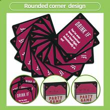 Party Games, Date Night Board Games, Friends Gathering Tabletop Games, Adult Games, Party Carnival Entertainment Supplies, Thanksgiving, Christmas, Fun Holiday Gifts, Playing Cards, Card Games, Cards, Playing Cards, Card Games, Valentine's Gifts - Black - View 10