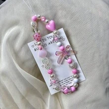 Rosa jordgubbsslinga